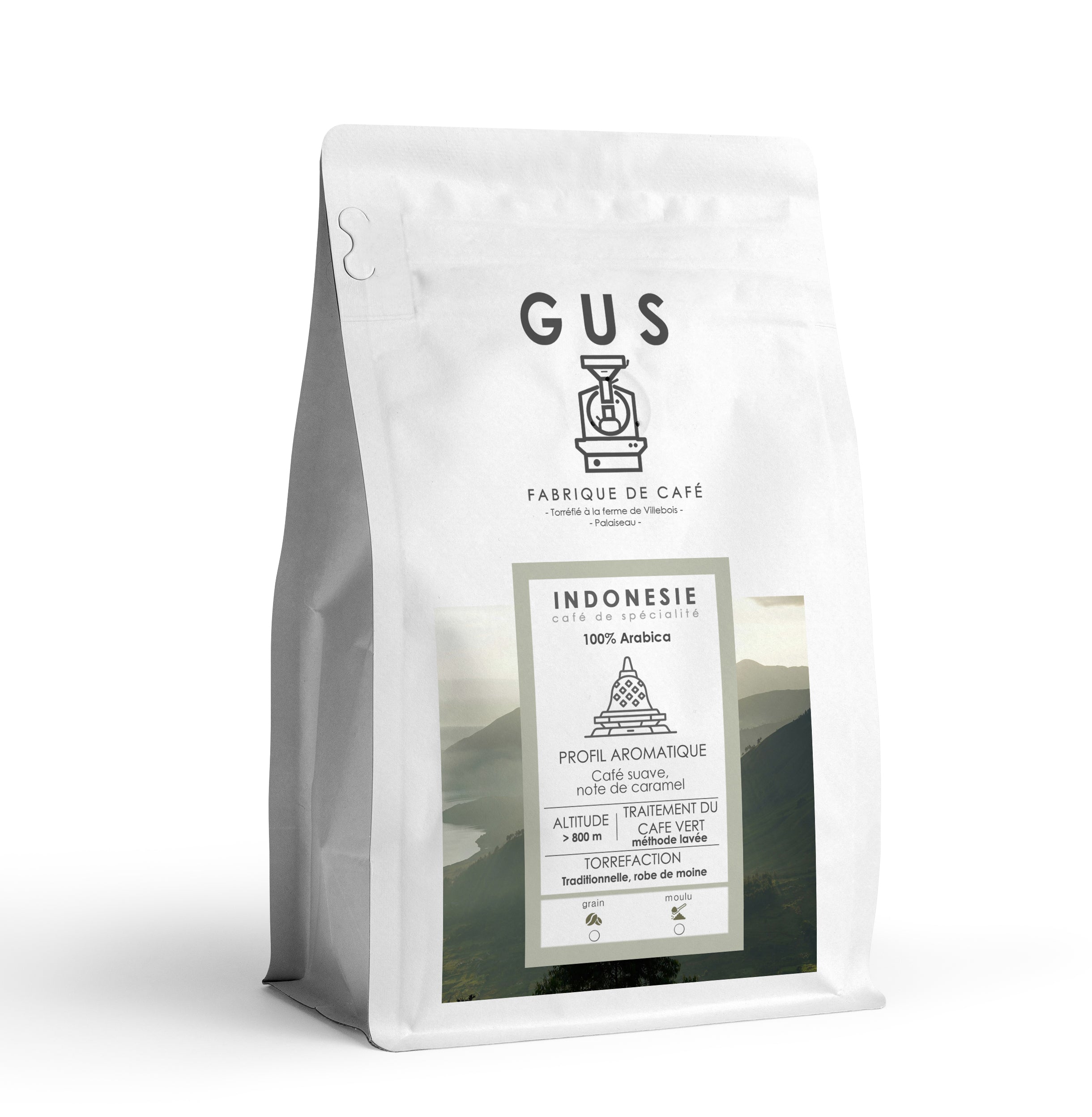 Pure Origine Indonésie - Collection Les Grandes Origines - 450g (maxi-paquet)