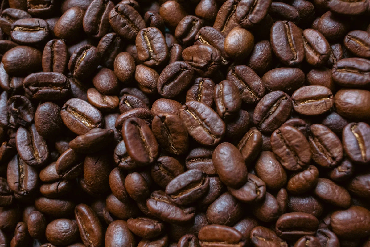 Photo des grains de café torréfiés du Blend GUS N°31.